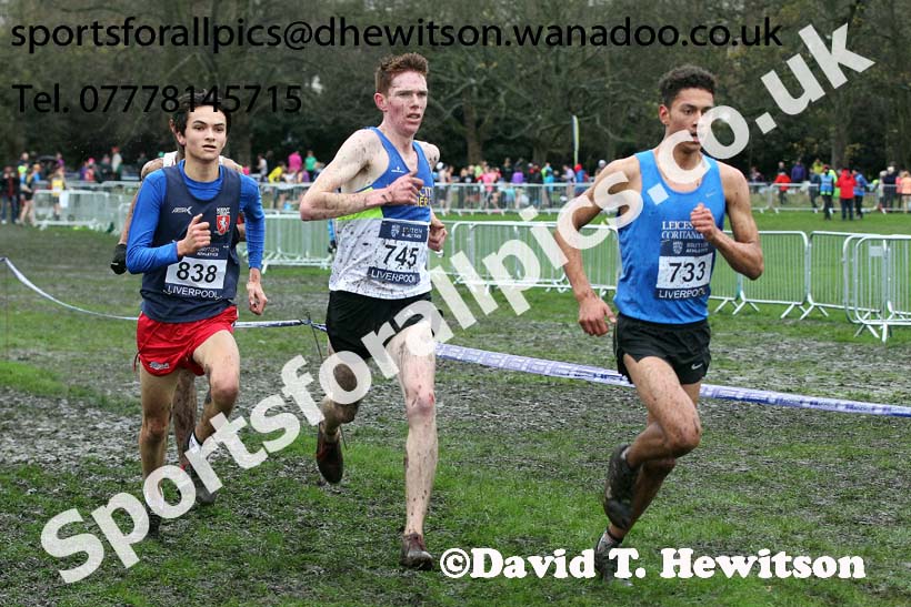 Mens under-20s, British Athletics Liverpool Cross Challenge, Sefton Park, Liverpool. Photo: David T. Hewitson/Sports for All Pics
